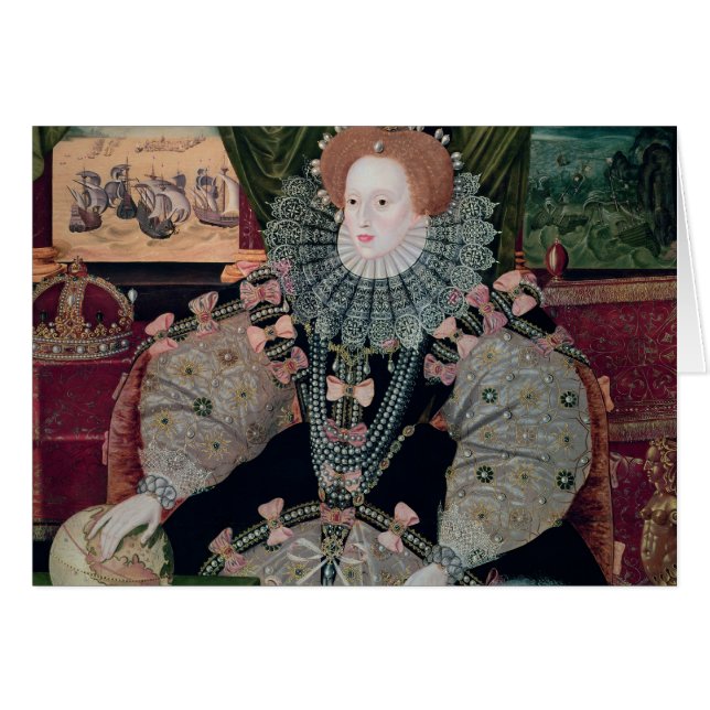 Elizabeth I, portrait d'armada, c.1588 (Devant horizontal)