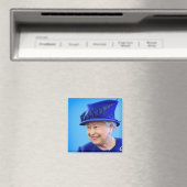 Elizabeth II Reine d'Angleterre Magnet (In Situ (Lave-vaisselle))