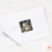 Elizabeth Jane Gardner David the Shepherd Vierkante Sticker (Envelop)