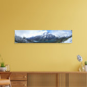 Elizabeth Lake 5 - Nationaal Park Glacier Canvas Afdruk (Insitu (Woonkamer))