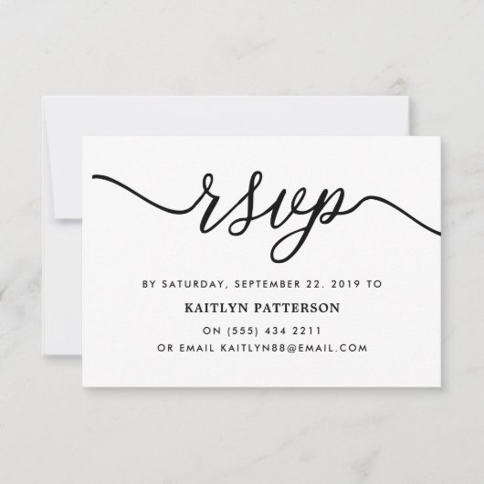 Elizabeth Munoz-Miranda RSVP Kaartje (Voorkant)