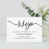 Elizabeth Munoz-Miranda RSVP Kaartje (Staand voorkant)