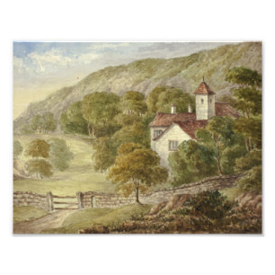 Elizabeth Murray - Country Manor House Foto Afdruk