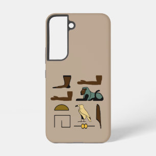 Elizabeth Naam in Hiërogliefen symbolen van oud Samsung Galaxy Hoesje