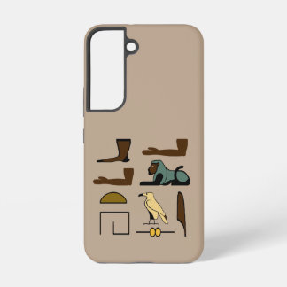 Elizabeth Naam in Hiërogliefen symbolen van oud Samsung Galaxy Hoesje