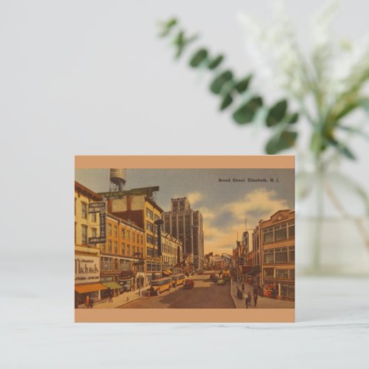 Elizabeth New Jersey Revel Post Card Briefkaart (Staand voorkant)