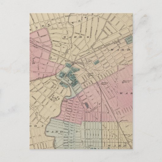 Elizabeth, NJ Briefkaart (Voorkant)