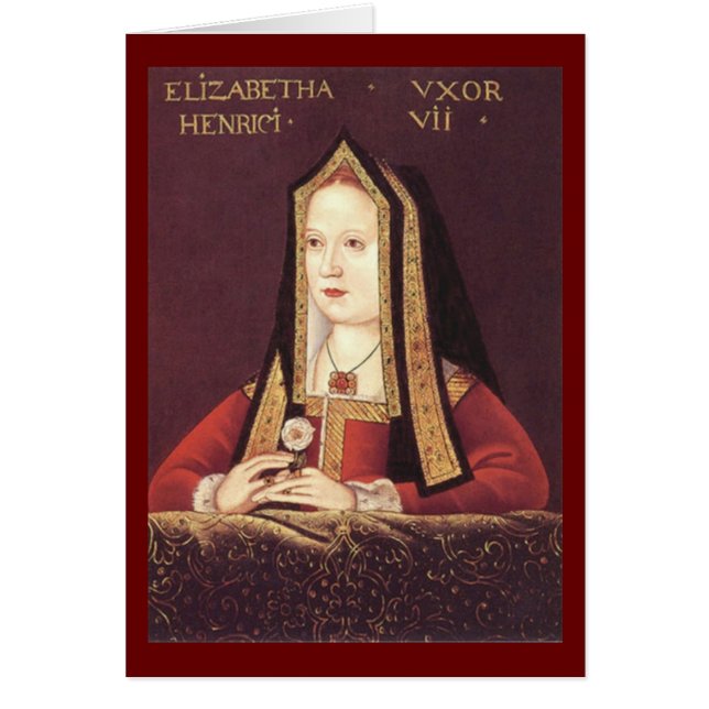 Elizabeth of York Card (Voorkant)