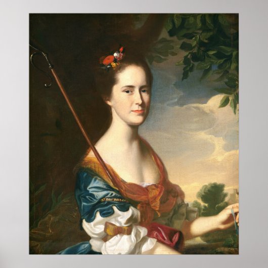 Elizabeth Otis - John S. Copley Fine Art Poster (Voorkant)