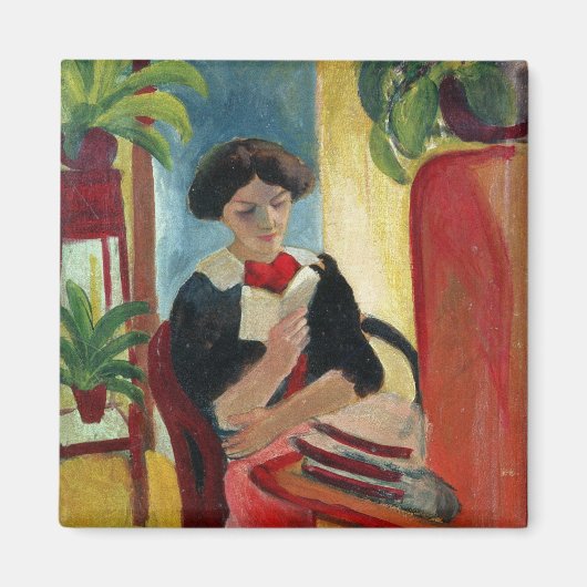 Elizabeth Reading Magneet (Voorkant)