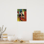 Elizabeth Reading Poster (Keuken)