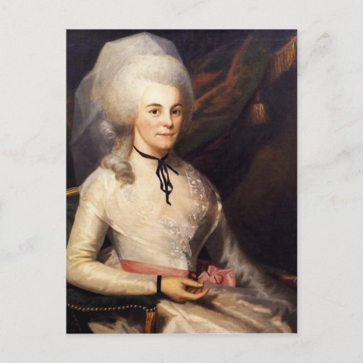 Elizabeth Schuyler Hamilton Briefkaart (Voorkant)