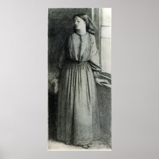 Elizabeth Siddal, mei 1854 Poster (Voorkant)