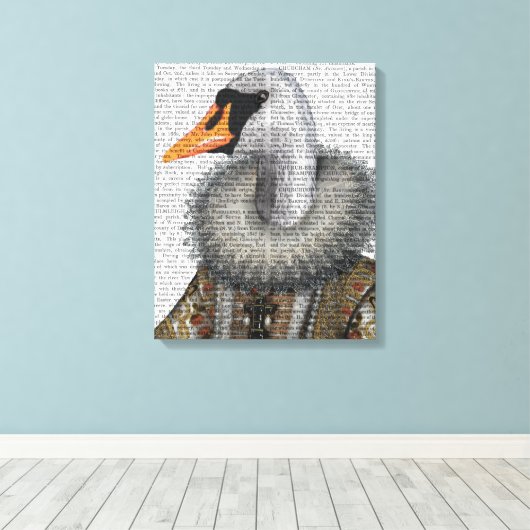 Elizabeth Swan Canvas Afdruk (Insitu (Houten vloer))