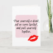 Elizabeth Taylor Quote Kaart (Voorkant)