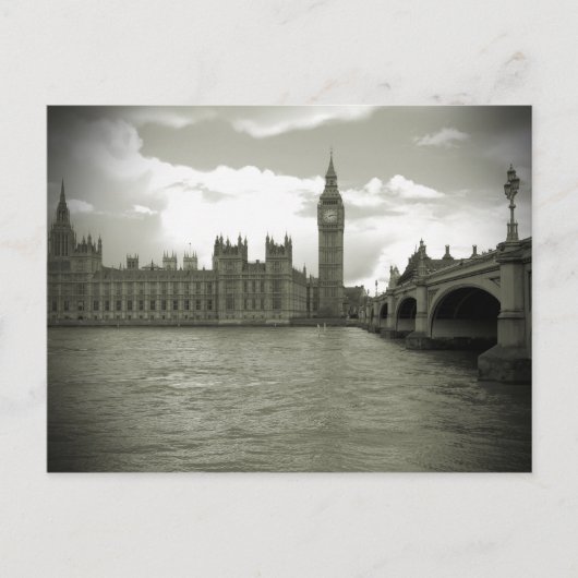 Elizabeth Tower - Big Ben Briefkaart (Voorkant)