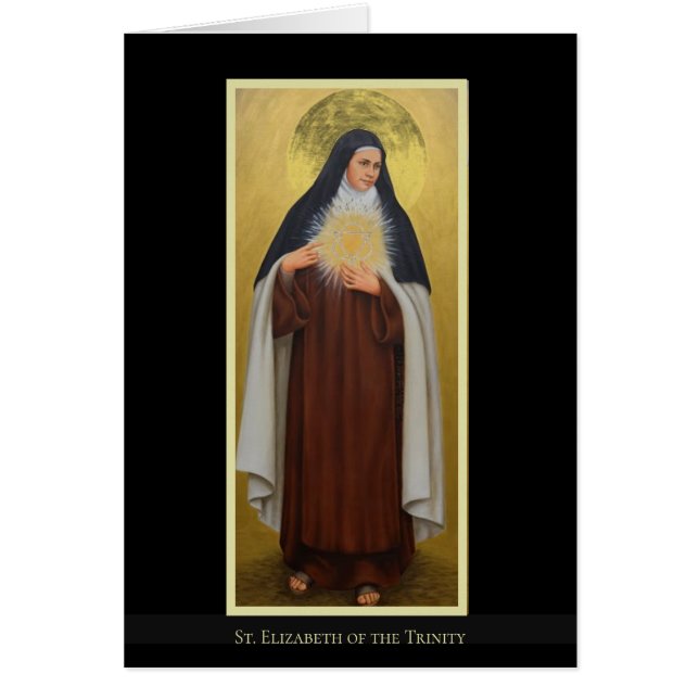 Elizabeth van de Trinity Carmelite Saint (Voorkant)