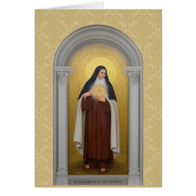Elizabeth van de Trinity Carmelite Saint (Voorkant)