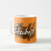 Elizabeth - votre nom sur la tasse - le meilleur (Devant gauche)