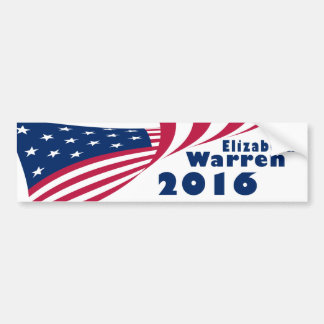 Elizabeth Warren 2016 Bumpersticker