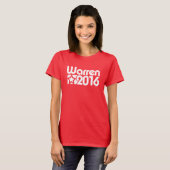 Elizabeth Warren 2016 T-shirt (Voorkant volledig)