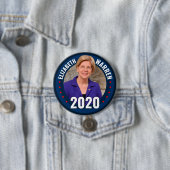 Elizabeth Warren 2020 Button (In situ)