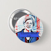 ELIZABETH WARREN 2020 Button presidentsverkiezinge (Voorkant /achterkant)