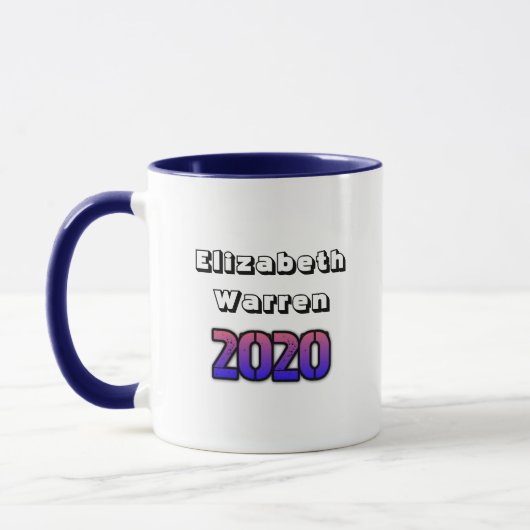 ELIZABETH WARREN 2020 - Mug de l'élection présiden (Gauche)