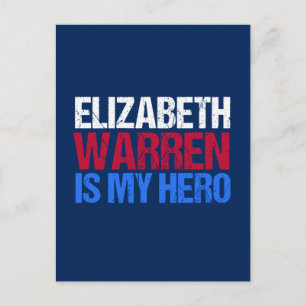 Elizabeth Warren is Mijn Hero Briefkaart