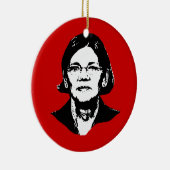 Elizabeth Warren - Keramisch Ornament (Rechts)