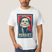 Elizabeth Warren Persist T-shirt (Voorkant)