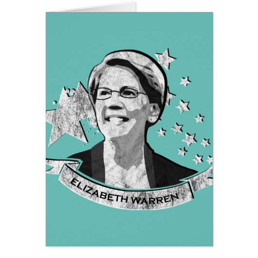 Elizabeth Warren Star Banner (Voorkant)