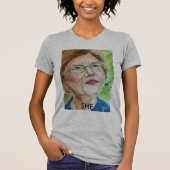 Elizabeth Warren t-shirt (Voorkant)