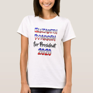 Elizabeth Warren voor President 2020 T-shirt