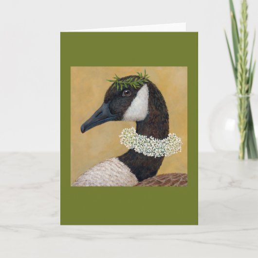 Elizabethan Goose kaart (Voorkant)