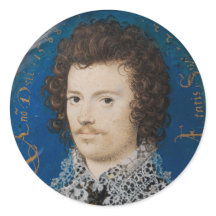Elizabethan Portret Miniatuur Nicholas Hilliard
