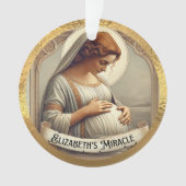 Elizabeth's Miracle Acryl Ornament (voorkant)