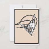 ELJAYEFF Design Minamalist Dank u Kaart (Voorkant)