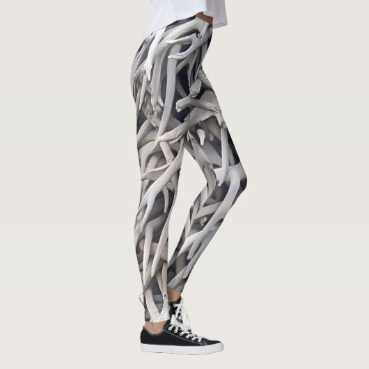 Elk Antlers Pattern Leggings (Rechts)
