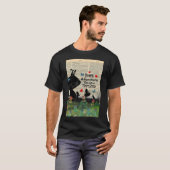 Elk avontuur vereist een eerste stap - Alice in W T-shirt (Voorkant volledig)