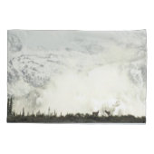 Elk bij Grand Teton National Park Fotografie Kussensloop (Achterkant)