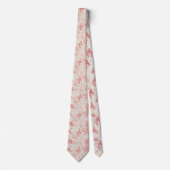 Elk Bos French Toile in Red Stropdas (Voorkant)