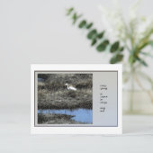 Elk Briefkaart van de Lente Haiku (Staand voorkant)