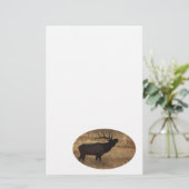 elk briefpapier (Staand voorkant)