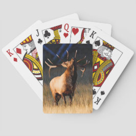 Elk Charging Pokerkaarten