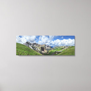 Elk Creek Canyon Continental Divide Colorado Trail Canvas Afdruk