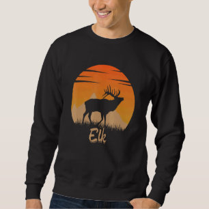 Elk Dier Heet In De Berg In De Natuur Trui