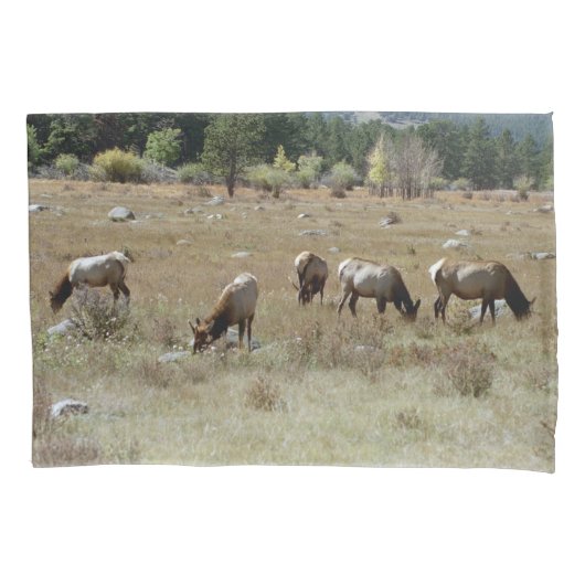 Elk dubbelzijdig hoesje kussensloop (Voorkant)