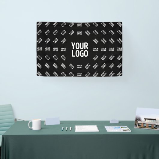 Elk geüpload beeldontwerp of logo | Uniek patroon Spandoek (Beurs)
