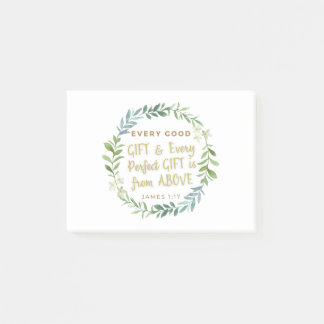 'Elk goed cadeau en elke perfecte cadeau is van bo Post-it® Notes